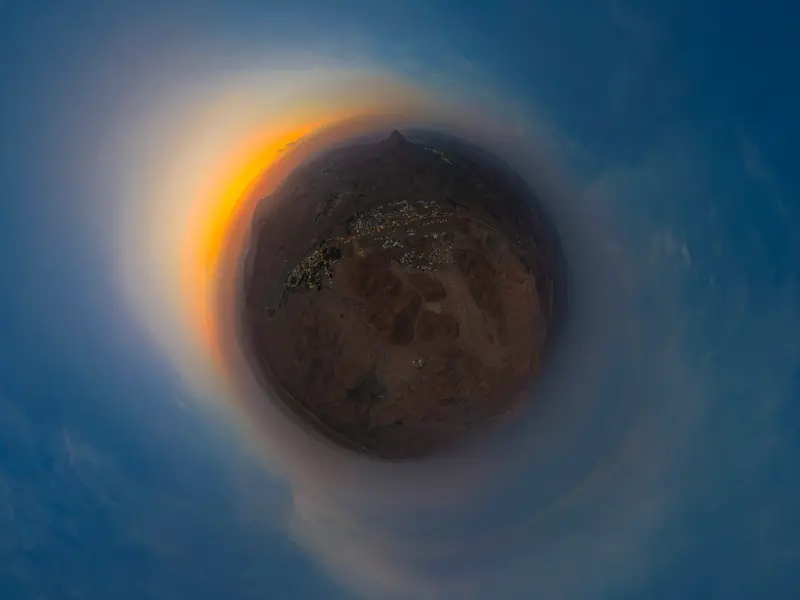 Little Planet, Big Sunset