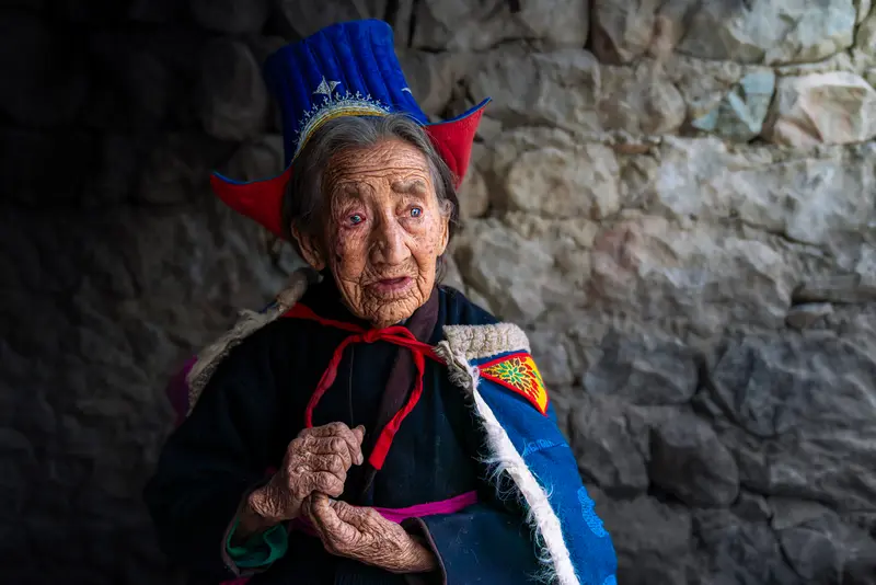 Ladakhi woman