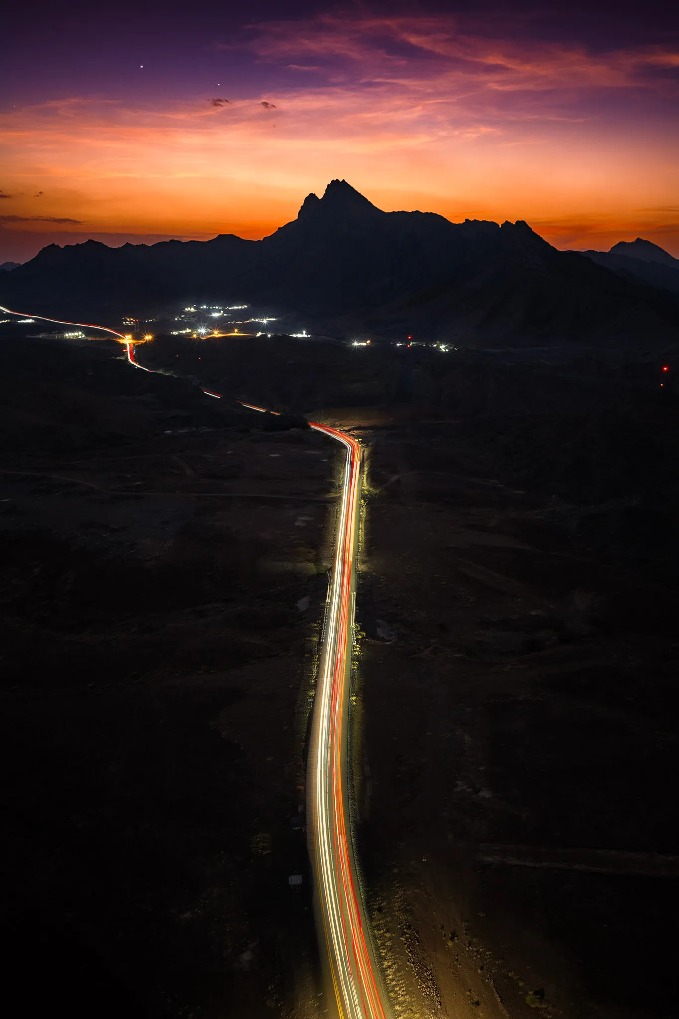الطريق إلى الجبل