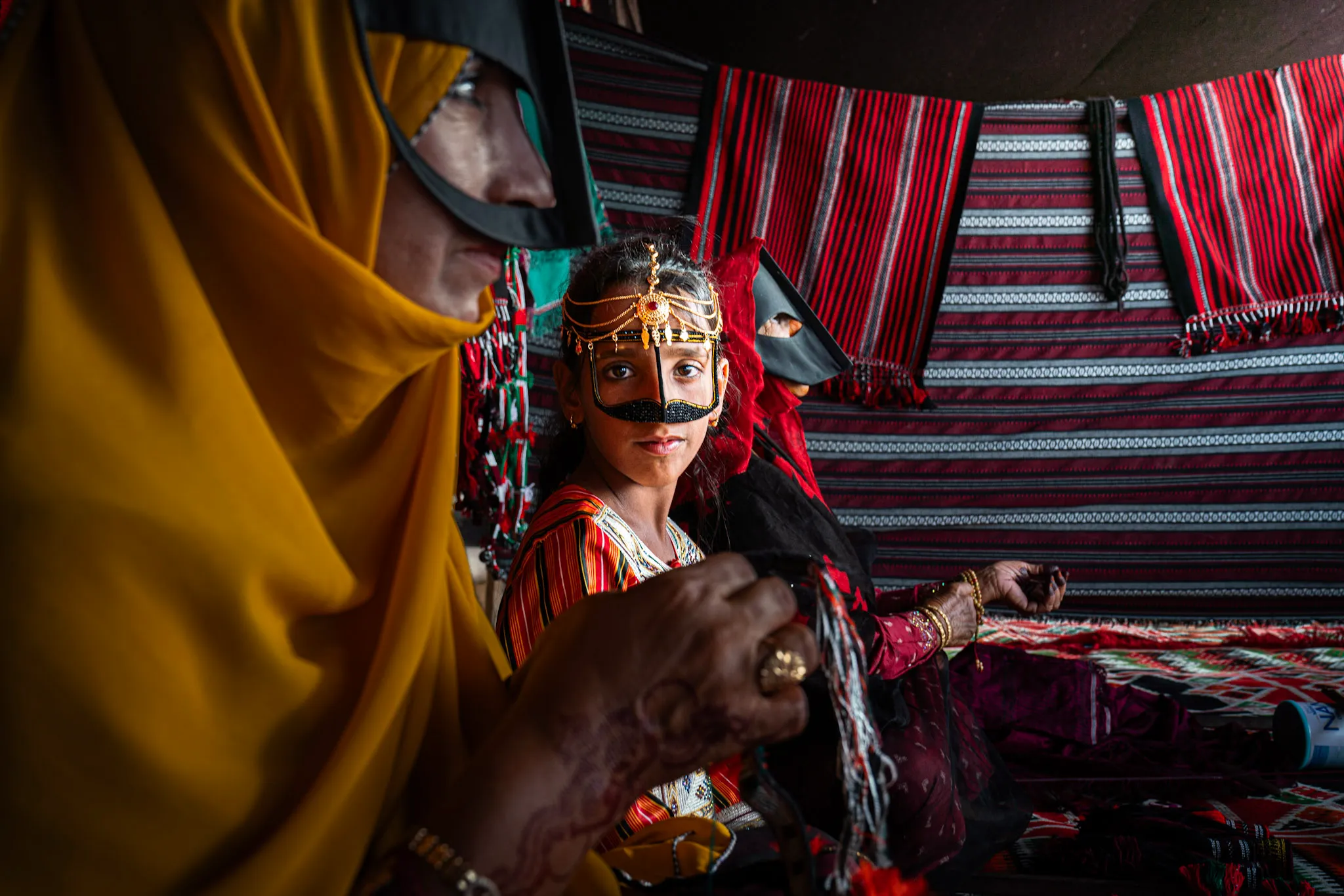 Inside the Bedouin Tent