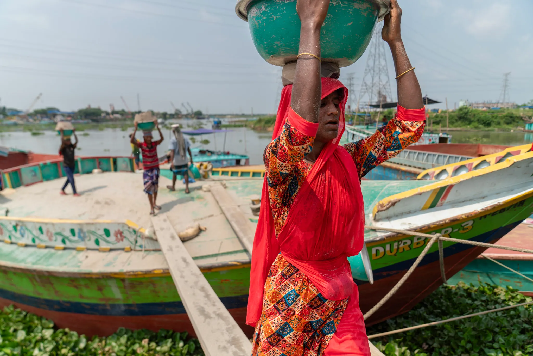 Red Sari, Green Bowl