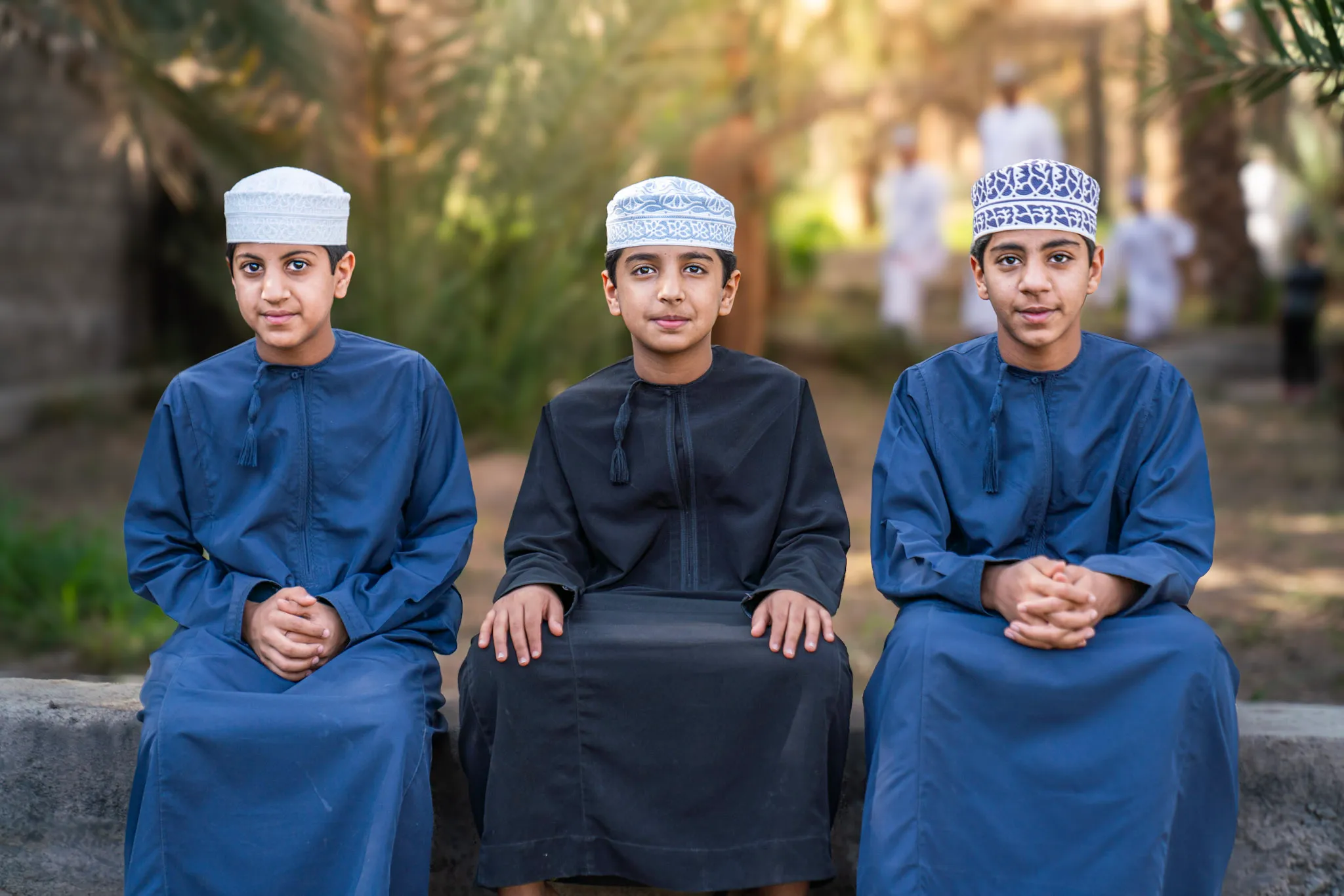 ثلاثة في صف