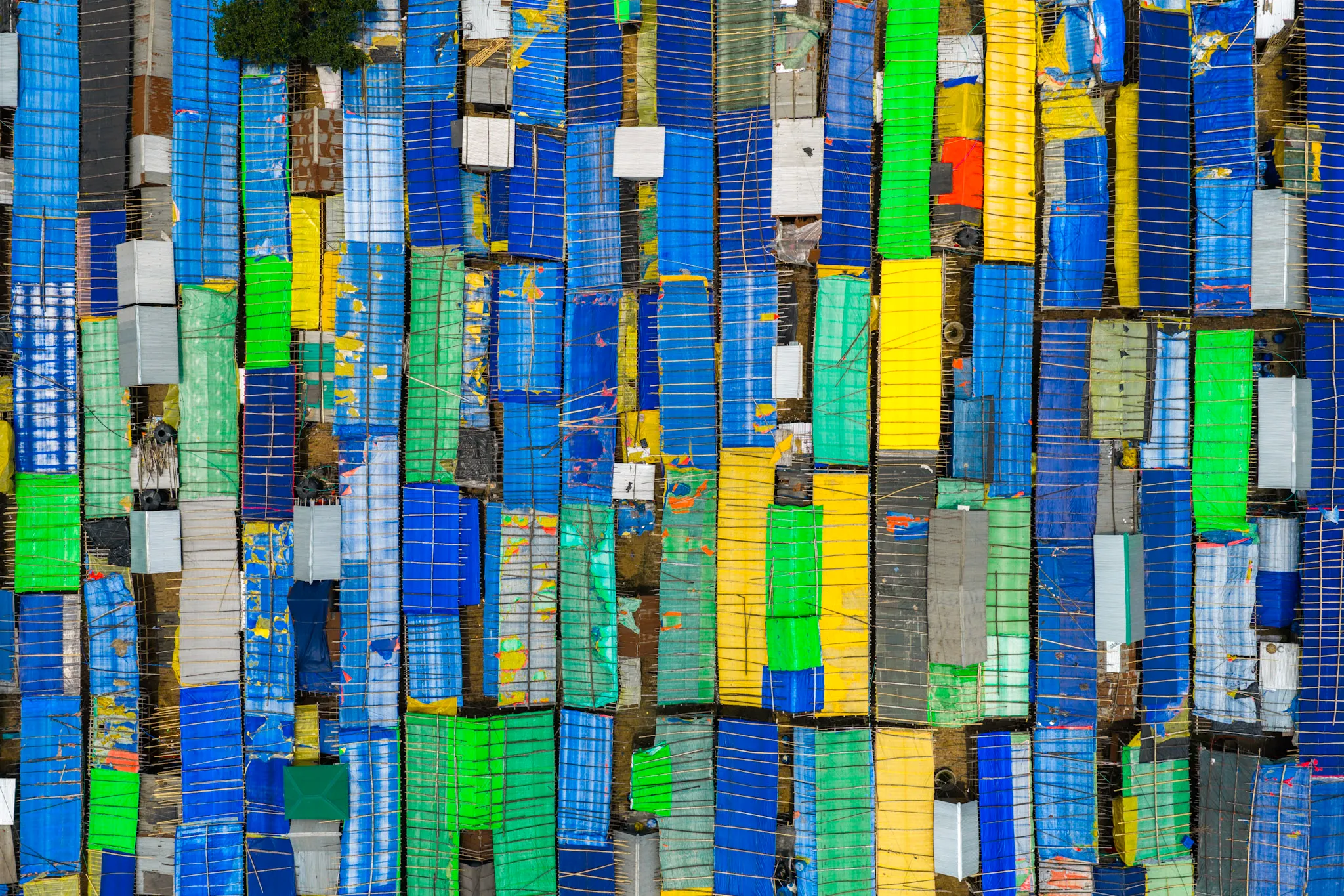 Tin Roof Mosaic