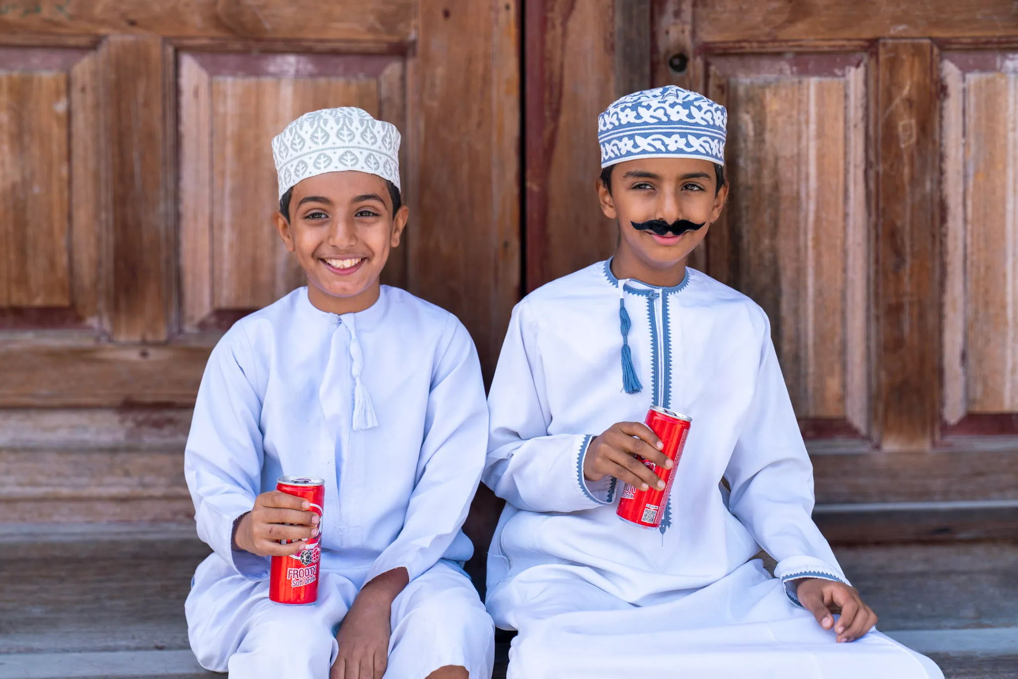 The Moustache and the Colas