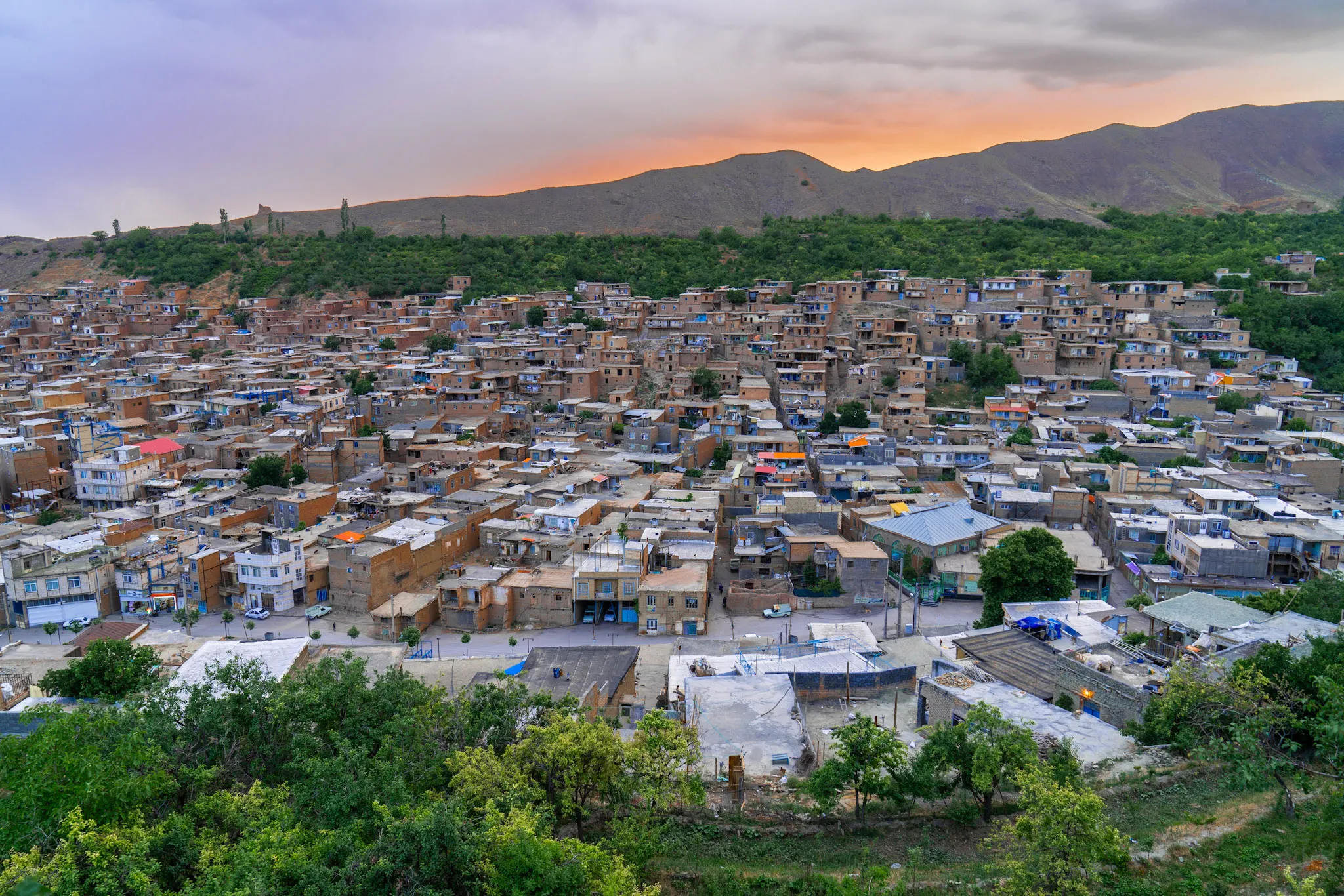 Village at Dusk