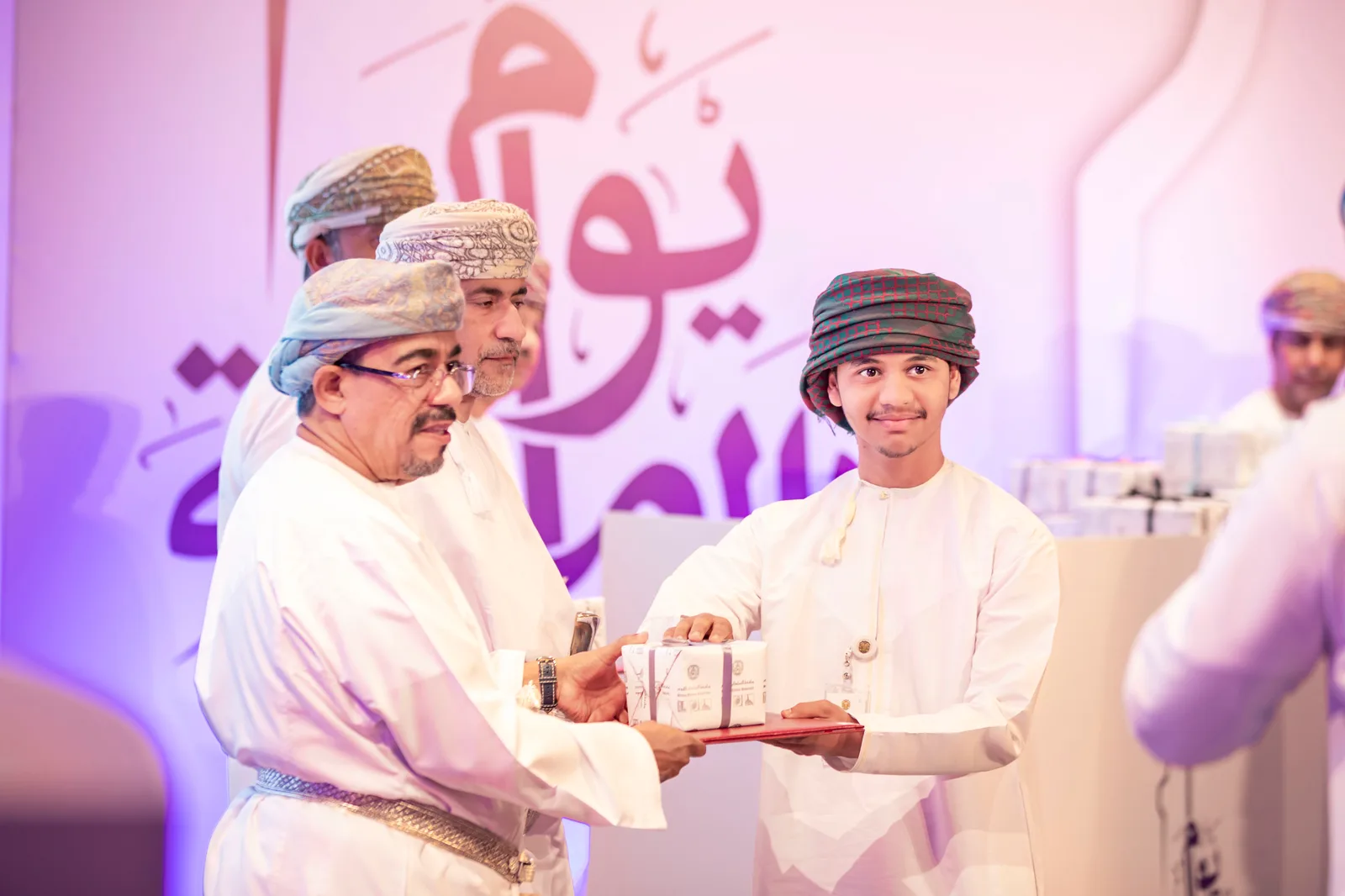 I was honored on University Day at Sultan Qaboos University for receiving regional and international awards
